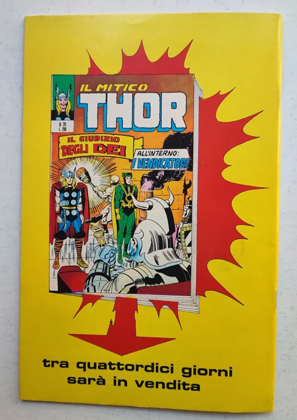 THOR 19 MEDALCALCIO attaccata ORIGINALE Corno - immagine 3