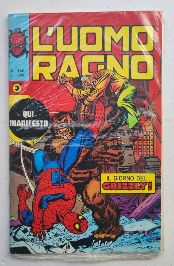 UOMO RAGNO 168 BLISTERATO