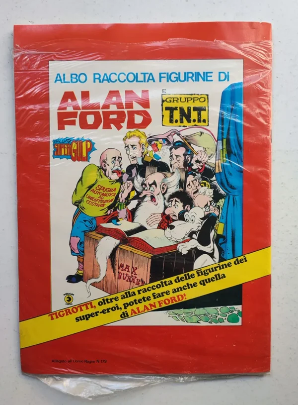 UOMO RAGNO 179 album RACCOLTA FIGURINE DEI SUPER-EROI