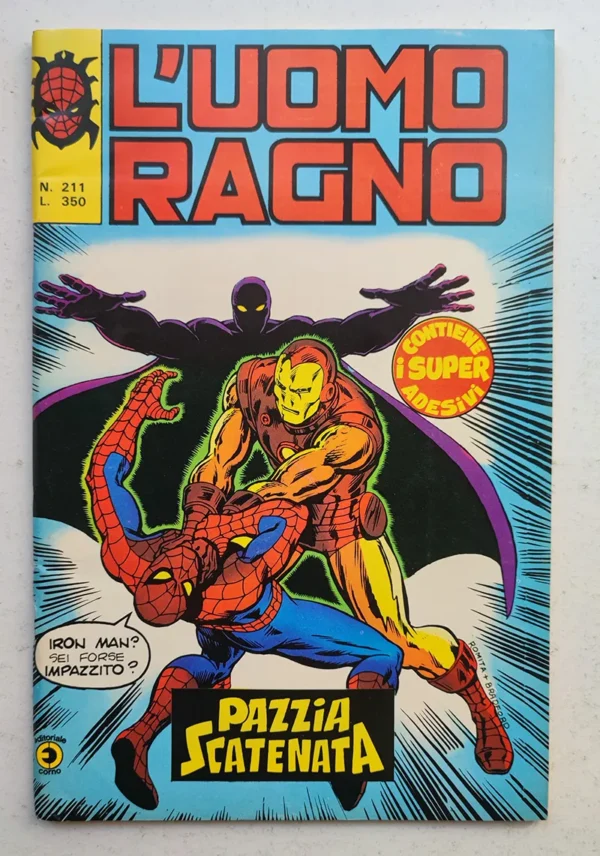 UOMO RAGNO 211 Corno