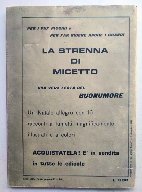 STRENNA DI ZORRO