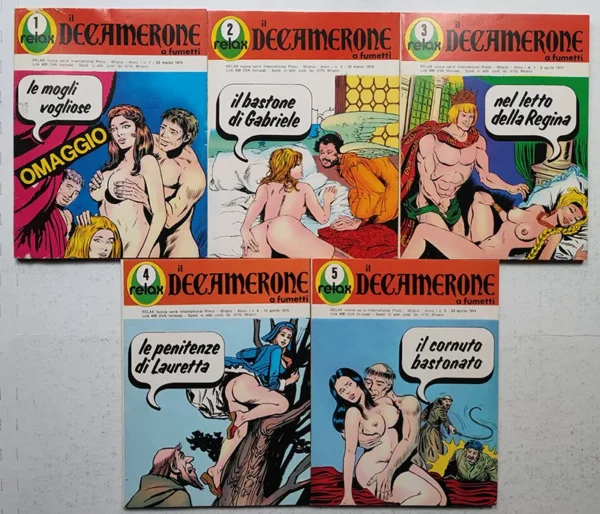 IL DECAMERONE a Fumetti