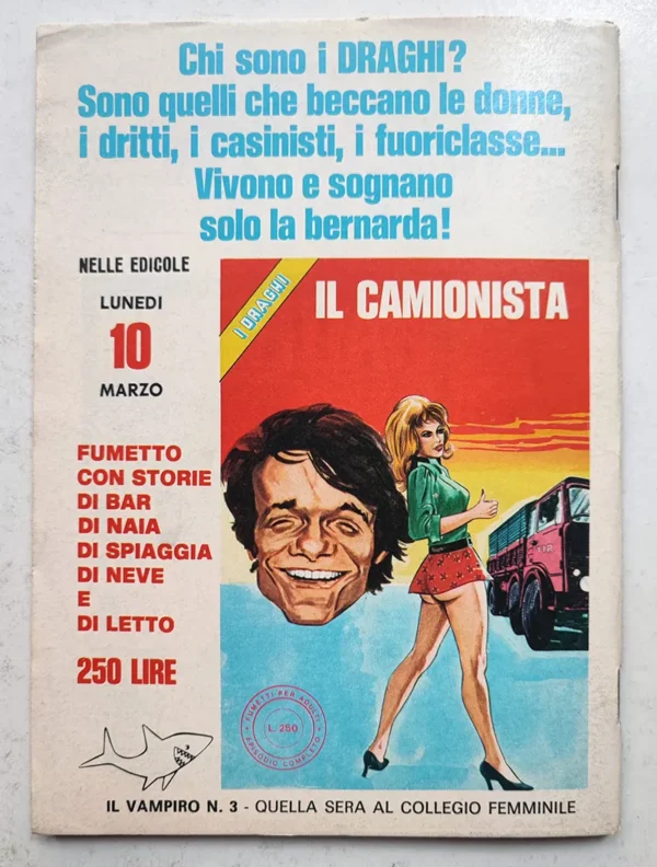 IL VAMPIRO 3 Quella sera al collegio femminile