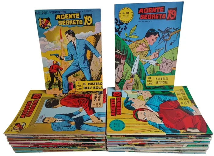 ALBI DELL'AVVENTUROSO Agente Segreto X-9 Completa