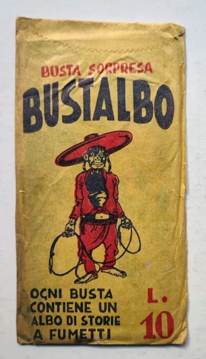 Fumetti vintage BUSTALBO GIALLA
