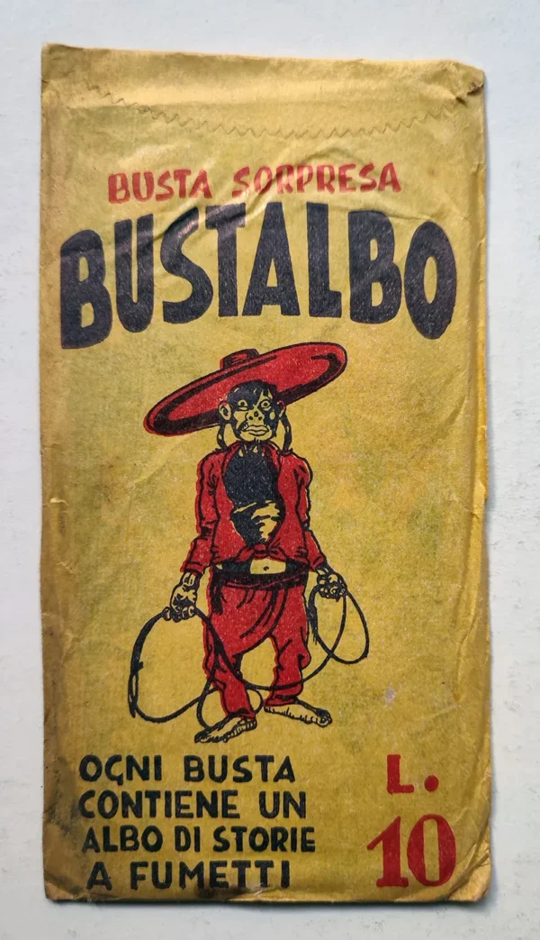 Fumetti vintage BUSTALBO GIALLA
