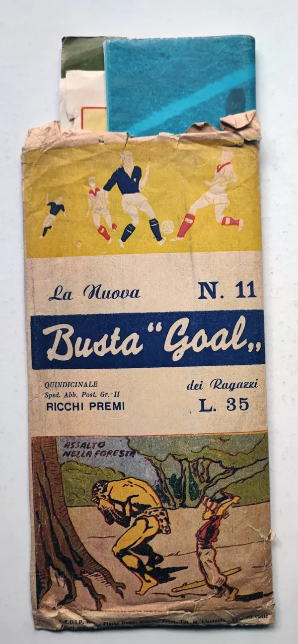 Busta Sorpresa Vintage LA NUOVA BUSTA GOAL DEI RAGAZZI