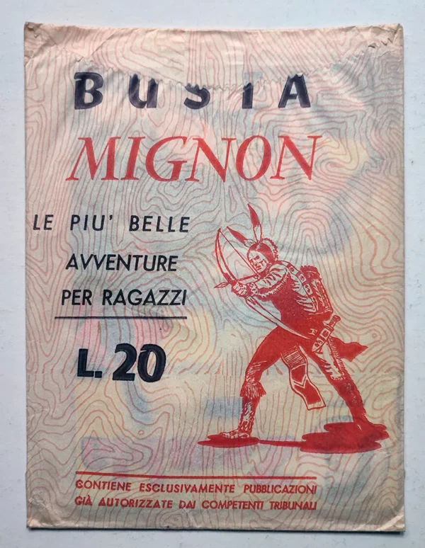 fumetti vintage BUSTA MIGNON