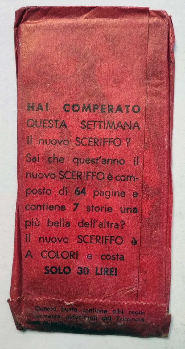 Fumetti vintage BUSTALBO ROSSA