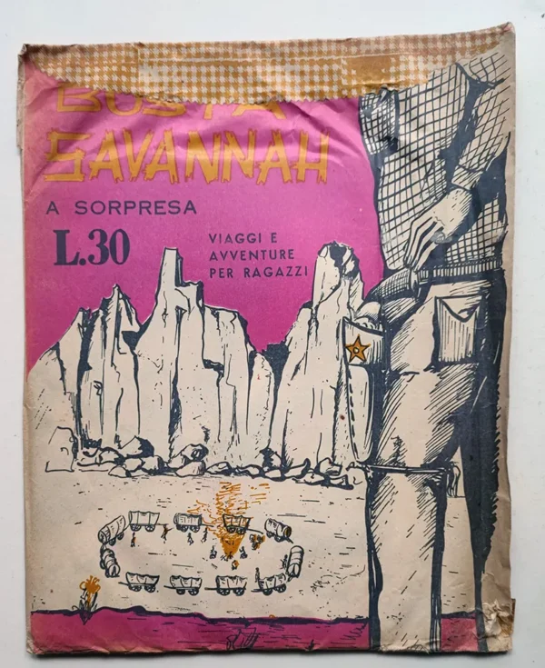 fumetti vintage BUSTA SAVANNAH L. 30