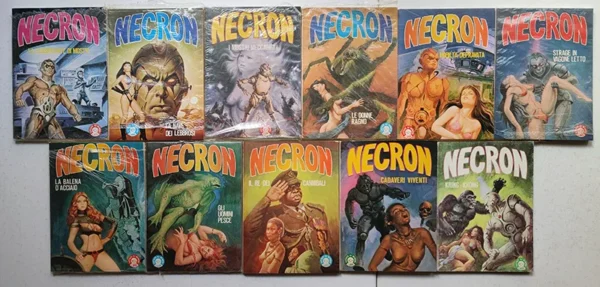 NECRON Serie Completa 1/11 EDIFUMETTO 1981 - immagine 3