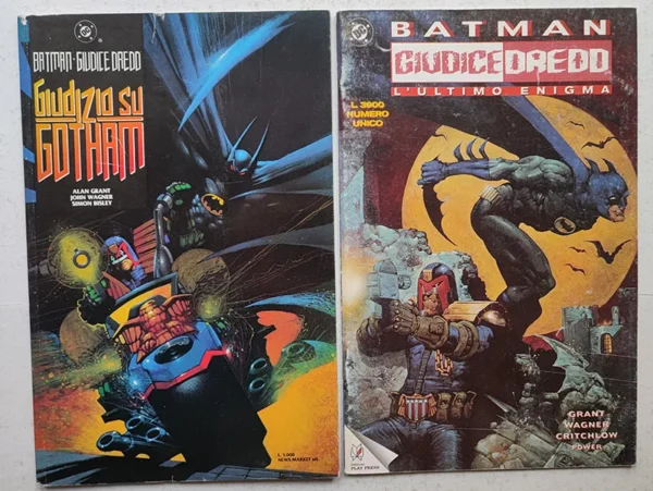 BATMAN GIUDICE DREDD