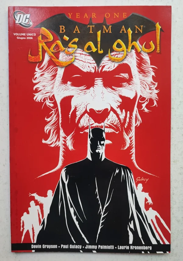 Year One Batman Ra's Al Ghul