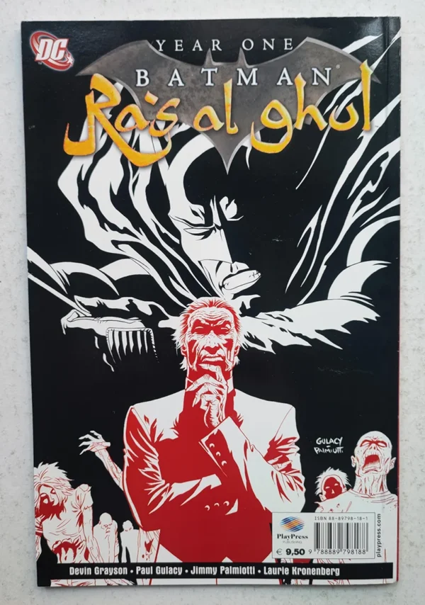 Year One Batman Ra's Al Ghul