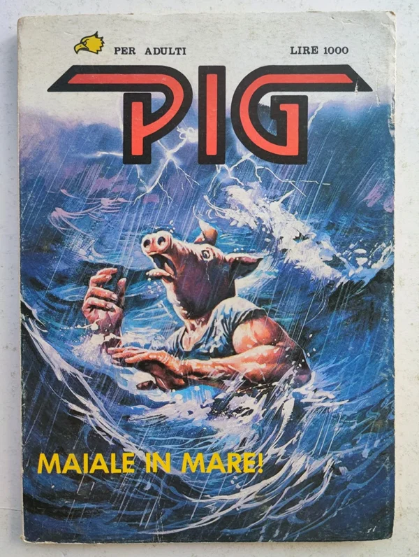PIG 13 Maiale in Mare