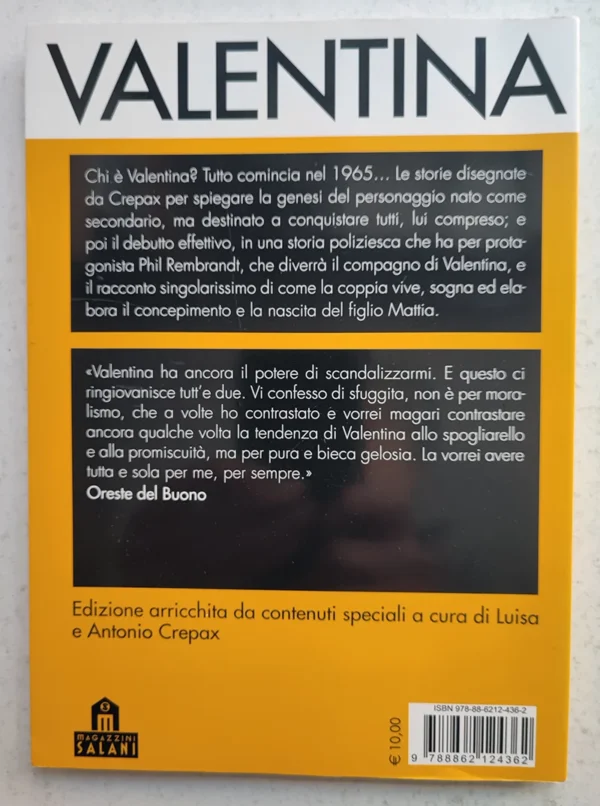 VALENTINA Biografia di un personaggio
