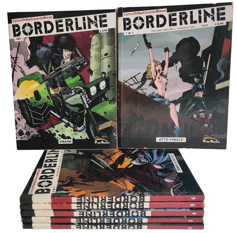 BORDERLINE 1/7 Completa TRILLO RISSO Free Book - iCollezionisti
