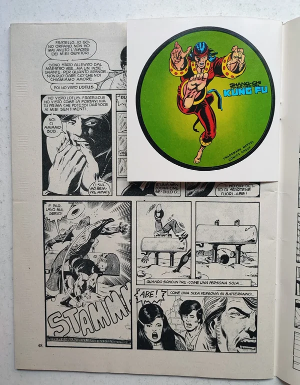 SHANG-CHI 24 Iron Fist ADESIVI Corno - immagine 3