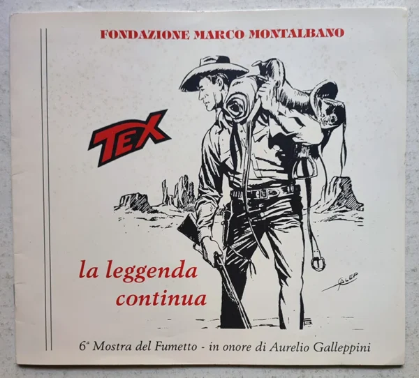 TEX LA LEGGENDA CONTINUA mostra Galep