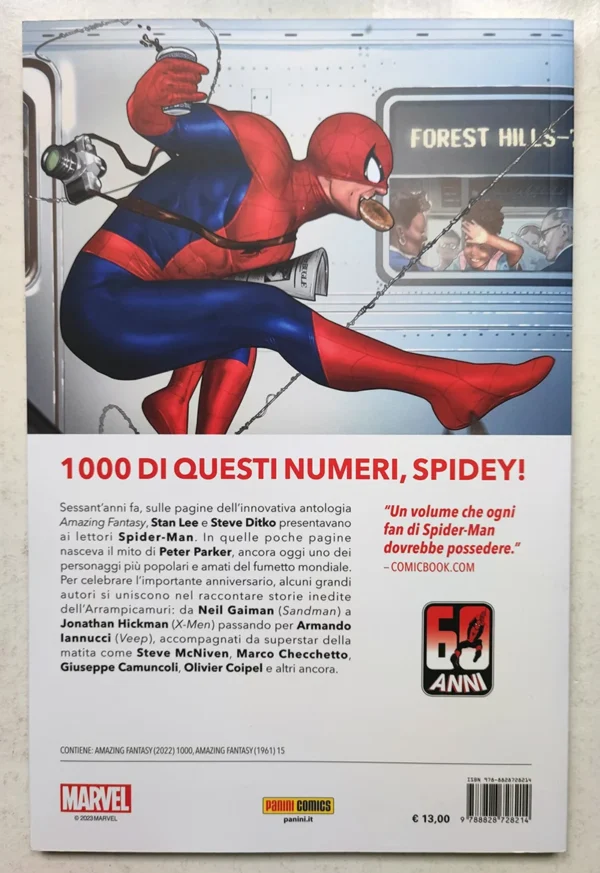 SPIDER-MAN AMAZING FANTASY 1000