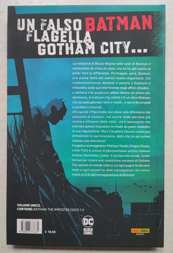 DC Black Label BATMAN L'IMPOSTORE