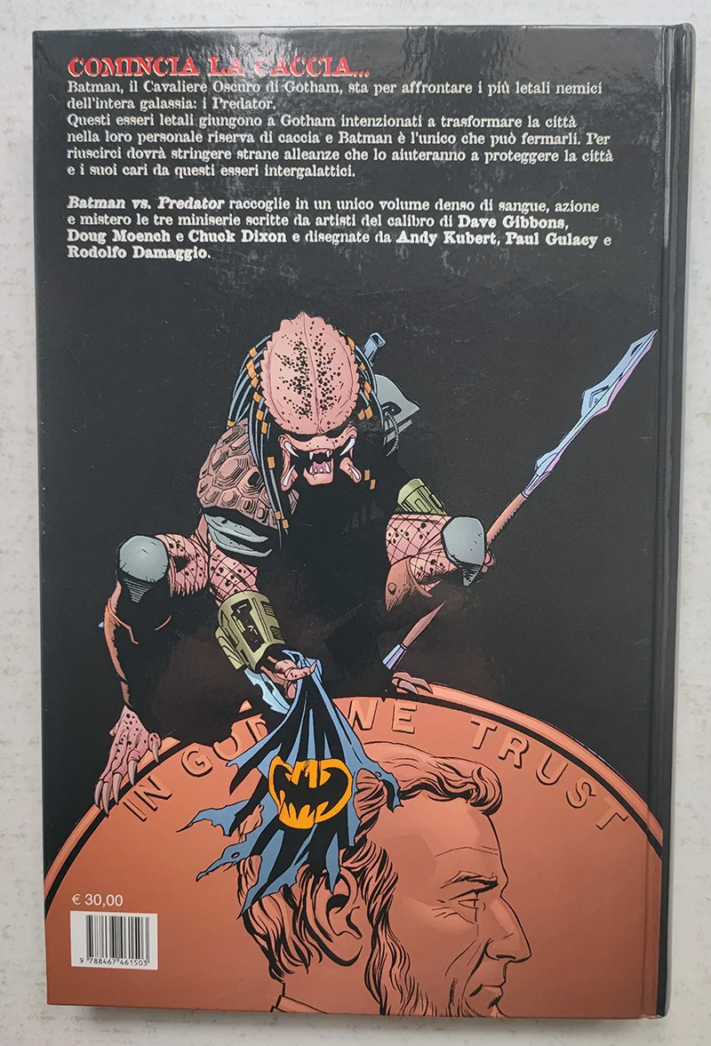 BATMAN Vs PREDATOR Planeta DeAgostini