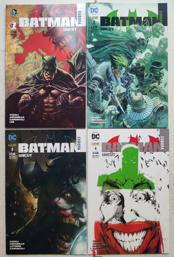 BATMAN EUROPA UNCUT 1/4 Completa