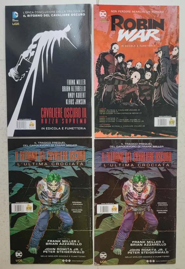 BATMAN EUROPA UNCUT 1/4 Completa