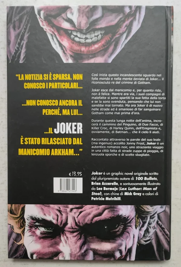 JOKER Brian Azzarello Lee Bermejo