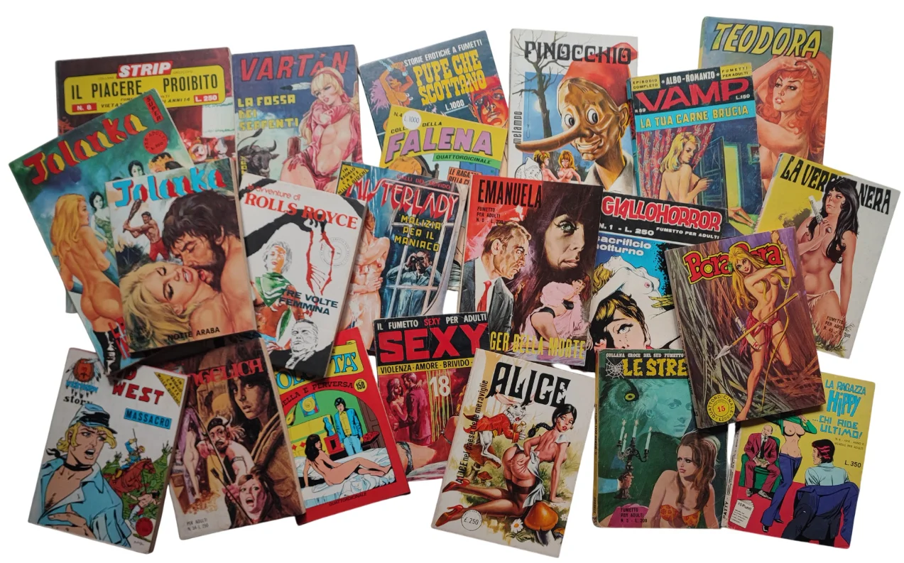 fumetto erotico italiano