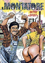 fumetto erotico vintage Il Montatore