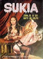 fumetto erotico vintage Sukia