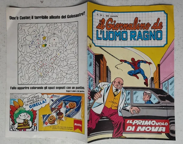 giornalino dell'uomo ragno 24
