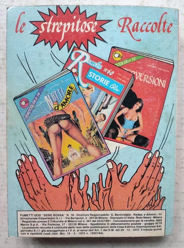 RACCOLTA Fumetti Sexy