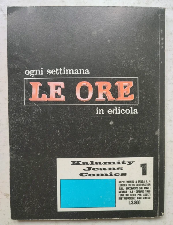 KALAMITY JEANS COMICS