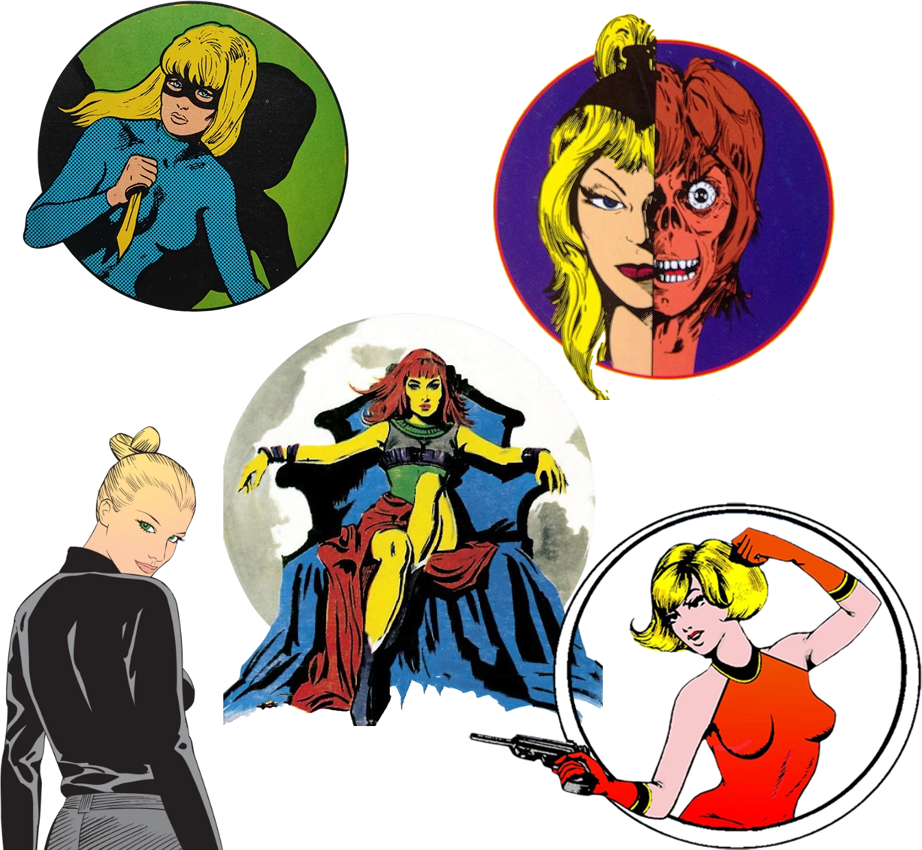 eroine nere fumetto italiano