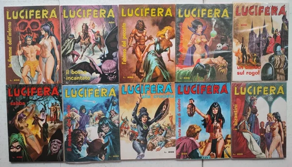 LUCIFERA 1/170 Serie Completa (-6) EDIPERIODICI 1971 - immagine 2