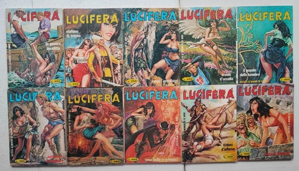 LUCIFERA 1/170 Serie Completa (-6) EDIPERIODICI 1971 - immagine 3