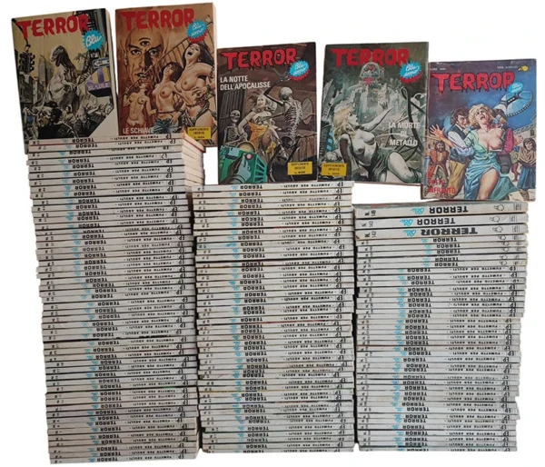 TERROR BLU 1/153 + 3 supplemento Serie Completa