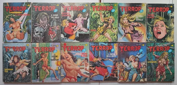 TERROR BLU 1/153 + 3 supplemento Serie Completa (-5) EDIPERIODICI 1976 - immagine 6
