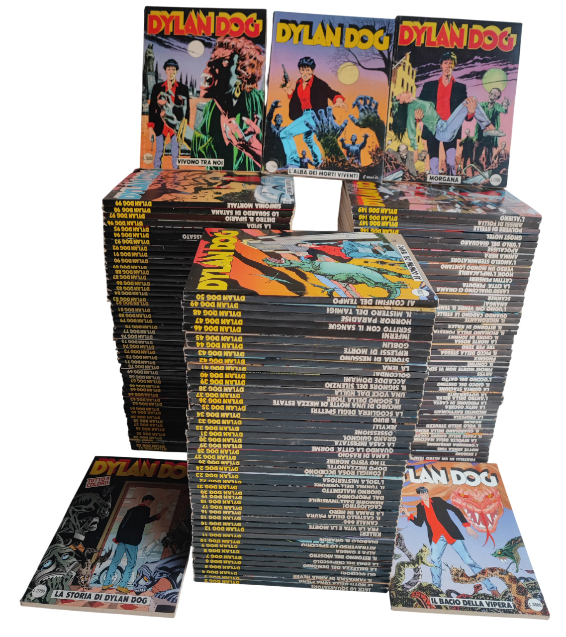 DYLAN DOG Originali Iª ed. 1/150 Bonelli 1986 NUMERI A SCELTA mancolista